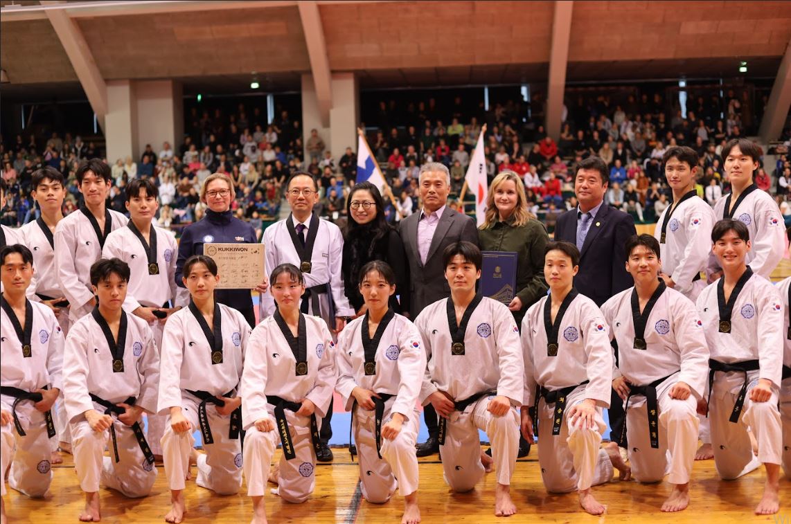 Ambassador attended the 9th Ambassador’s Cup Taekwondo Competition and Kukkiwon Taekwondo Demonstration on Nov. 9